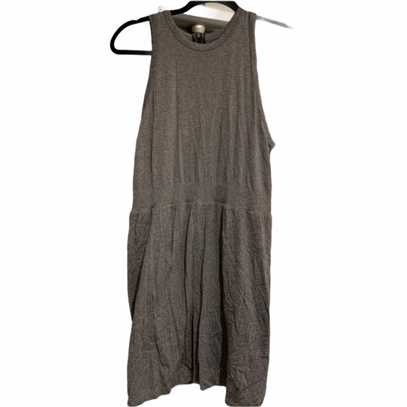 lululemon Grey Tank Dress with Built in Shorts - Picture 1 of 4